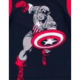 thumbnail image 3 of Set de baño Marvel Avengers Captain America Rash Guard Boys 7-8, 3 of 5