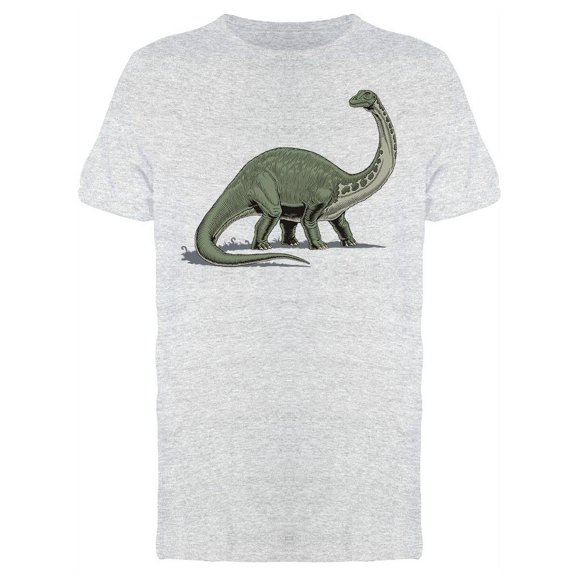 Brontosaurus Comic Style Tee Men's -Image by Shutterstock