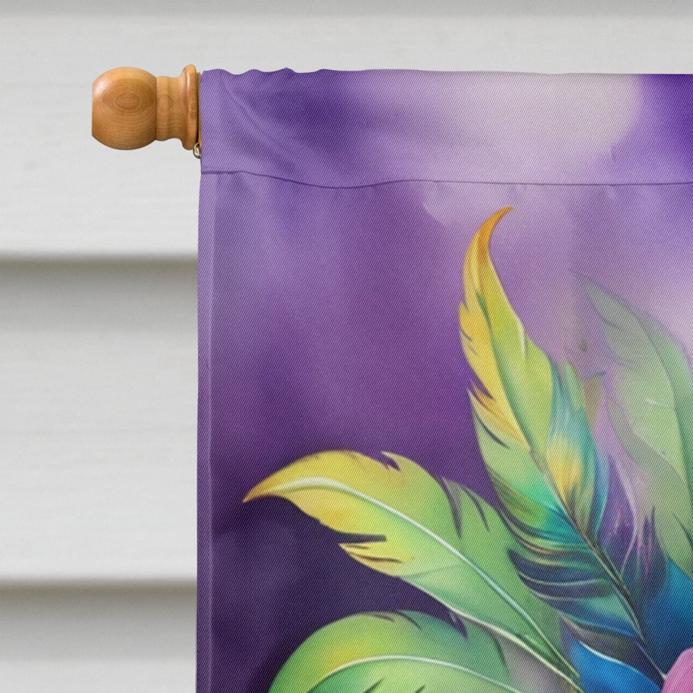 Mask Mardi Gras House Flag 28 in x 40 in