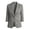 Gray, variant on Achuyrbd Women's Dressy 3/4 Sleeve Blazer, Notch Lapel One Button Open Front Blazers, Casual Work Lightweight Suit Jacket, S-2XL