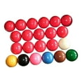 thumbnail image 5 of Snooker Balls Set, Billiard Balls Set, Complete 22 Balls 52.5mm 2 1/16 for Pool Table, Balls for Official Game Ball, 5 of 8