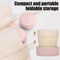 thumbnail image 4 of Telescopic Travel Cup, Wheat Straw Portable Travel Telescopic Folding Cup, Creative Compression Student Water Cup, Collapsible Cup for Home Travel Camping and Outdoor, 4 of 6
