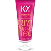 K-Y Warming Jelly Sensation Personal Lubricant Tube Glycol Based Formula 5 Ounce