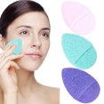thumbnail image 1 of 3PCS Facial Sponge Reusable Drop Shape Soft Face Wash Sponge Cleansing Sponge, 1 of 7