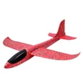 thumbnail image 1 of Bewildely Avión de lanzamiento manual EPP de 35cm, planeador volador, lanzamiento de doble agujero, aviones que vuelan en círculos, suministros Videojuegos portátiles, 1 of 6