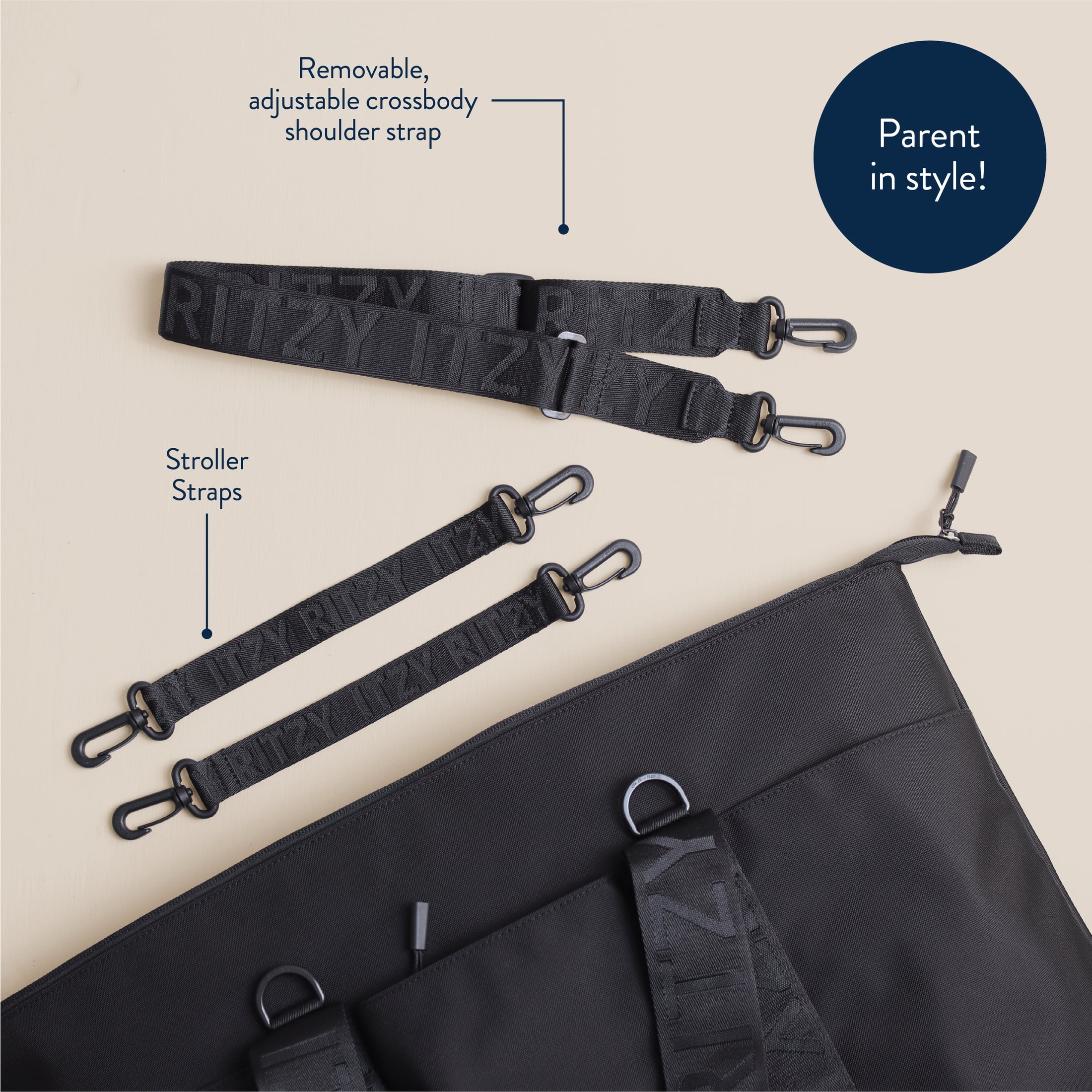 Itzy Ritzy Belong All-in-Tote™ Black