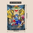 thumbnail image 7 of Super Smash Bros Ultimate Tapestry Wall Hanging Home Decoration Wall Blanket Dormitory Living Room Bedroom Backdrop Poster( 60x40inch), 7 of 7