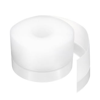 Weather Stripping Door Draft Stopper Flexible Self Adhesive Silicone Door Seal Strip For Glass Doors Windows And Shower Glass Gaps, 2 Inch Wide X 40 Feet Long, Gray