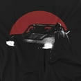 thumbnail image 2 of The Batman T-Shirt Red Moon And Batmobile Unisex Graphic Tee For Men & Women, 2 of 7