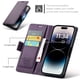 thumbnail image 4 of For IPhone 14 13 12 11 Pro Max XR XS Max Case With Card Holder,Wallet Case For Women Men With RFID Blocking, Durable Leather Kickstand Shockproof Case, 4 of 5