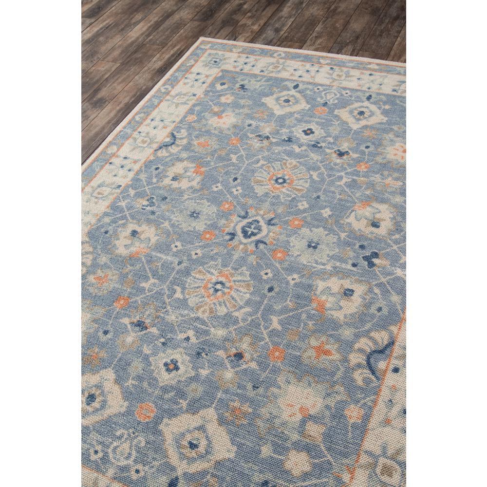 Momeni Anatolia Machine Made Wool and NylonBlue Area Rug 5'3" X 7'6"
