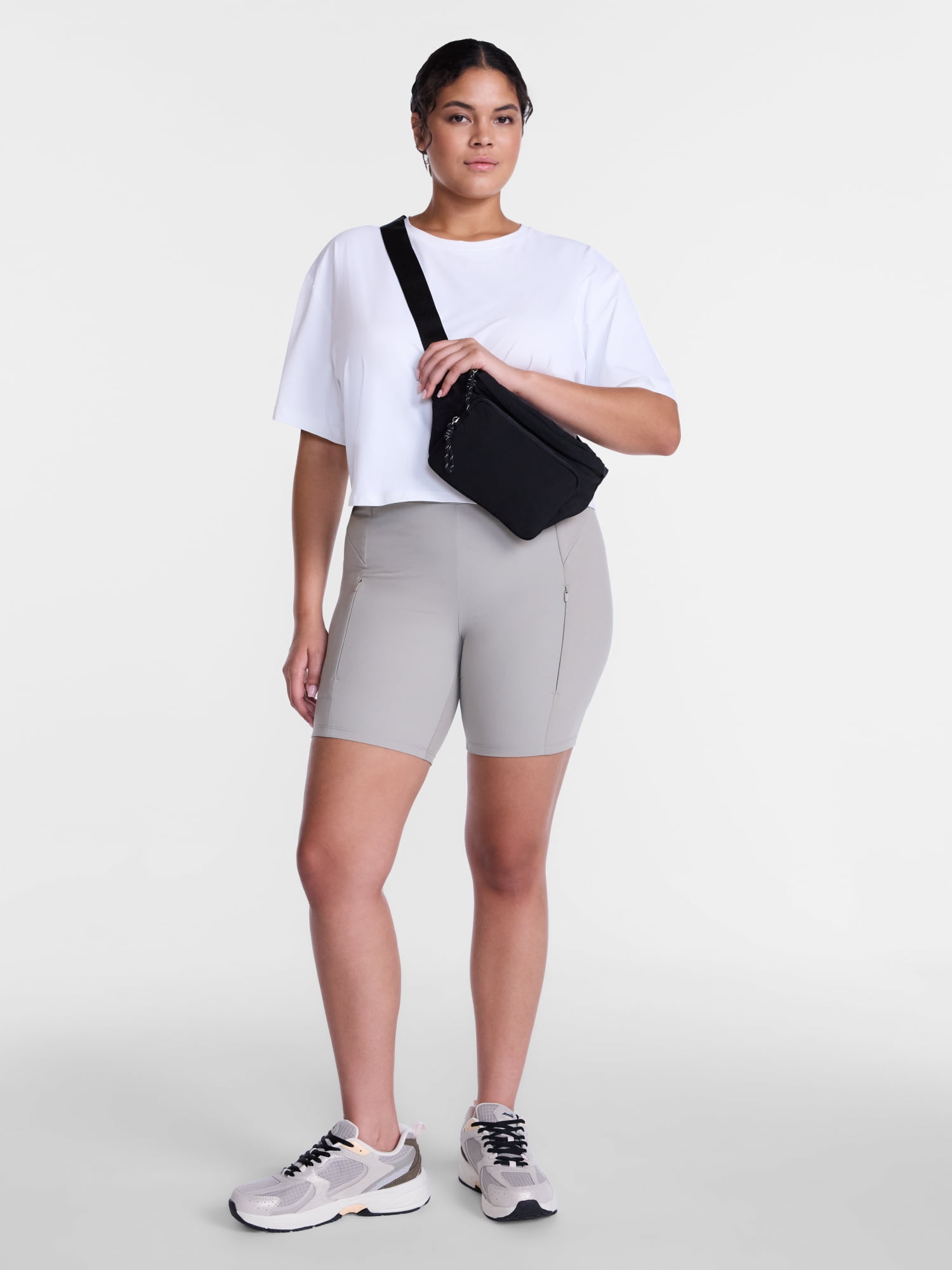 Avia Women's Hybrid Bike Shorts, 7" Inseam, Sizes XS-XXL
