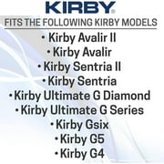 Kirby Vacuum Bags G4, G5, G6 – Genuine Micron Magic Filtration, 9-Pack – Part #197394, Universal Fit for Kirby Generation Series