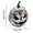 Silver*2, variant on Silver Halloween Shiny Pumpkin Decoration, Glass-Covered Table Centerpiece, Sparkling Photography Prop for Home Desktop and Party Atmosphere