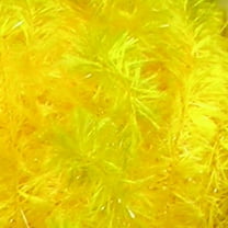 The Ribbon People Yellow Fuzzy Boa Party Garland 0.75" x 55 Yards