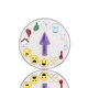 thumbnail image 1 of Mi poder social Gestión de sentimientos creativos Gestión de la expresión Insignia giratoria Gestión del estado de ánimo Broche, 1 of 5