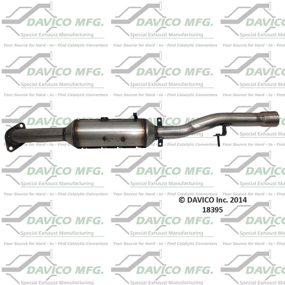 Davico Mfg 18395 Direct-Fit Catalytic Converter