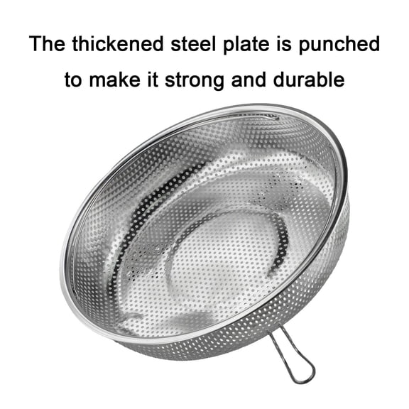 Stainless Steel Food Steamer Basket Pressure Cooker Steamer Basket With Handle 22.5Cm YIWEI