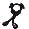thumbnail image 1 of 1 orejera de conejo de Pascua 2020, adorables orejeras de conejo de dibujos animados, regalo creativo de invierno para niñas y mujeres que visten de negro., 1 of 5