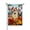 Color 1, variant on Jbralid Spring Garden Flag Welcome Bench Flowers Checkered Pattern Linen Summer Garden Flags for Outside 12x18 inch