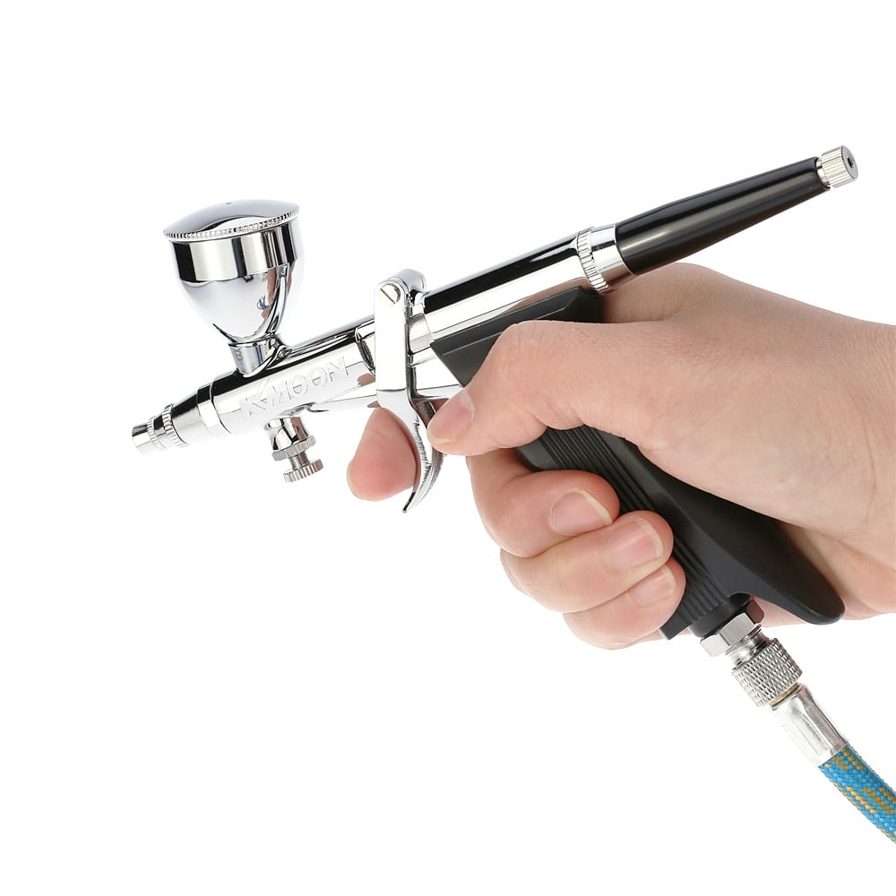 KKmoon Professional Double Action MultiPurpose Gravity Feed Spray Gun