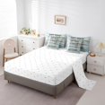 thumbnail image 3 of YST Lake Rules 7-Piece Comforter Set, Rustic Wooden Plank Bedding Set, Full Size, 3 of 5