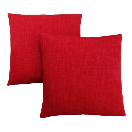 Speciality Patterns - Monarch Specialties Linen Patterned Decorative Pillow - Set of 2