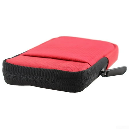 Shockproof 2.5 Inch External Hard Drive Carrying Case HDD SSD Bag Pouch ...