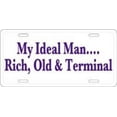 thumbnail image 2 of 212 Main LP-1227 6 x 12 in. Rich Old & Terminal Metal License Plate, 2 of 2