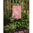 thumbnail image 2 of Carolines Treasures BB7902GF Sebastopol Goose Pink Check Garden Flag, 2 of 3
