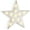 White, variant on Pentagram Prop Light, Blue LED Ambient Table Lamp for Holiday Decor, Party & Wedding, 10.6" x 10.2" Star Decorations (Blue)
