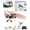 Set 2, variant on Remote Control Paper Airplane Kit, Electric RC Paper Plane with Dual Propellers and Gyro Stabilizer, Foldable Flying Aircraft Toy with Rechargeable Batteries for Outdoor Fun