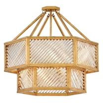 47464DA Hinkley Lighting Sura - 25W 5 LED Medium Convertible Chandelier-24.5 Inches Tall and 26 Inches Wide