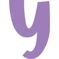 thumbnail image 1 of Acrylic Letter Y Icebold, 6'' Tall Lavender Acrylic Alphabet Letters, Reception Alphabet Sign, 1 of 5