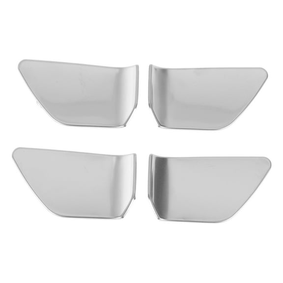Unique Bargains Interior Door Handle Bowl Cover Trim for Nissan Rogue 2021-2025 Silver Tone ABS 4 Pcs