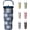 Elephant, variant on 30oz Owl Tumbler with Handle and Flip Straw, Stainless Steel Insulated Cup, Travel Coffee Mug Water Bottle, Birthday Mothers Day Chritmas Gifts for Women Animal Lovers
