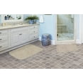 thumbnail image 5 of Garland Rug Serendipity Washable Nylon Bath Rug Set, 2 Piece Set (17"x24" Bath Rug, & 21"x34" Bath Rug) Taupe, 5 of 5