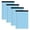 Blue, variant on Solivara 8.4x11.6 Legal 4 Pcs Wide Ruled Colored Notepads, 50 Sheets Per Perforated Lined Writing For Work And Home(Green,11.65*8.42in)