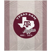 Texas A&M Aggies 60'' x 70'' Home State Circle Flannel Fleece Blanket