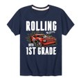 thumbnail image 3 of Hot Wheels - Rolling Into 1st Grade - Youth Short Sleeve Graphic T-Shirt, 3 of 5