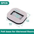 thumbnail image 5 of Office Chair Wheel Stopper Furniture Caster Cups Protect Hardwood Floors from Scratches in Office or Home Settings, 5 of 6
