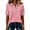 Red&12#0605A, variant on Garbnen Plaid Women's Polo Shirts Raglan Collared Henley Short Sleeve T Shirts for Women Color Block Casual Fashion Work Golf Shirts for Women Purple XL