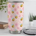 thumbnail image 2 of Bee Tumbler 20oz with Lid Cute Honey Bee Gift for Women and Men, 2 of 6