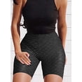 thumbnail image 4 of Women's Workout Shorts High Waist Booty Gym Yoga Pants Butt Lifting Sports Leggings Basic Biker Shorts, 4 of 7