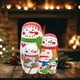 thumbnail image 4 of Decoraciones de Navidad para el Hogar Cinco Capas Muñeco de Nieve Navidad Muñeca Rusa Conjunto Regalo de Cumpleaños Jardín de Infancia Herramientas de Enseñanza Artesanía de Madera Decoración Del Hoga, 4 of 6
