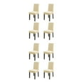 thumbnail image 3 of Wweixi 4pack/lot Stylish Chair Covers For Dining - Transform Dining Room With Ease Durable Cover For Dining beige 2Set, 3 of 6