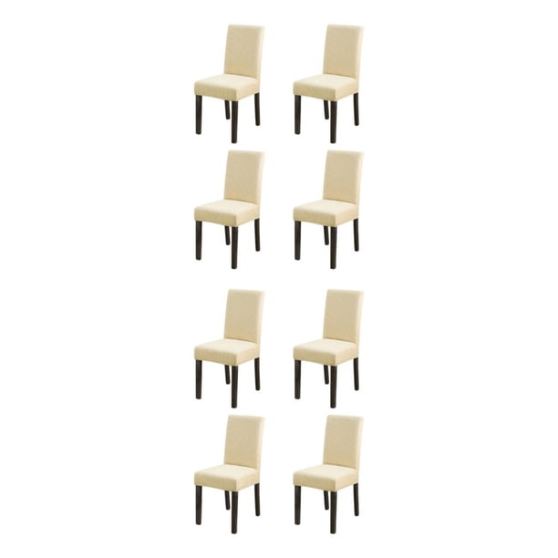 Yuarrent Funda para silla de 4 paquetes/lote para comedor, sillas duraderas y transpirables con estilo, felpa de amplia aplicación Type4 NO4