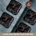 thumbnail image 6 of 3drose, Kikeo I Love Soccer, Set of 4 Coasters - Soft, 6 of 7