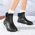 thumbnail image 6 of Fashion Rain Shoes Stylish Short Ankle Rubber Boots Versatile Couple Outdoor Footwear for Rainy Days, 6 of 9
