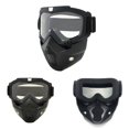 thumbnail image 2 of Motorcycle Dirt Bike ATV Goggles Mask Detachable Protect Padding Sunglasses Road Riding UV Motorbike Glasses, 2 of 5